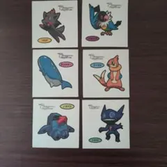 ポケモンパンシールセット　6枚