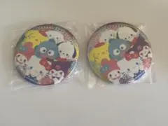 サンリオ　キラキラBIG缶バッジ