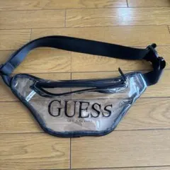 GUESS ボディバッグ クリア ウエストポーチ