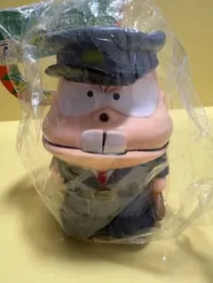 レトロ天才バカボンしゃべる貯金箱　パパ　本官 Amazon.co.jp: 天才バカボン しゃべる貯金箱 本官さん 目ん玉