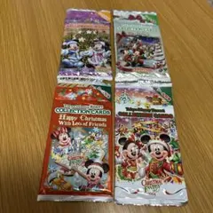【新品未開封】4点 ディズニー コレクションカード クリスマス