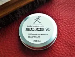 最高級ミンクオイル☆HatmanWalkリアルミンク95☆　25g　 本物です！