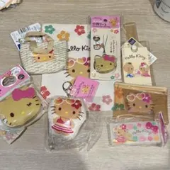 ゆーぱんさま専用セリアキャンドゥ、ダイソー、日焼けキティセット　8点セット