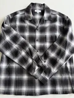 メンズ　シャツ　チェック　美品