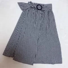 ギンガムチェック フレアスカートのサムネイル