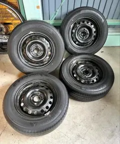 きんぎょ様 ブラックアルミホイールセット 155/65R14 2本 - メルカリ