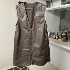 LEPSIMブラウン ノースリーブベスト