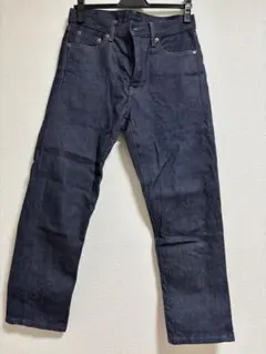UNIQLO ダークブルー ストレートデニム 27