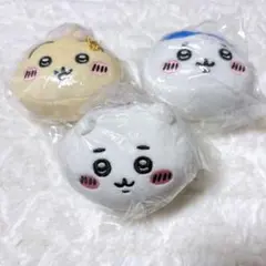 ちいかわ もちもちフェイスマスコット　全3種フルセット