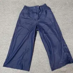 ネイビー ガウチョパンツ Sサイズ