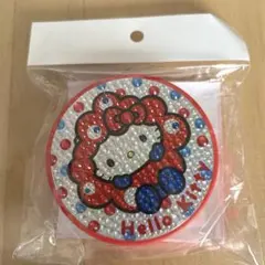 万博　ハローキティ キラキラ缶　ラムネ入り