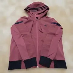 adidas フード付きジャケット Mサイズ ピンク