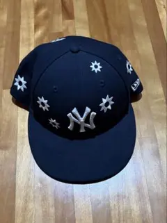 New Era NY Yankees フラワー刺繍 ベースボールキャップのサムネイル