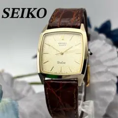 【美品】SEIKO Dolce 腕時計 ヴィンテージ　ゴールド　タングステン