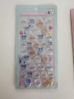 ぷっくり立体シール ハードタイプ 厚みあり デコ・手帳用