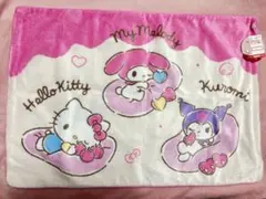 サンリオキャラクターズ　枕カバー　キティ　マイメロ　クロミ