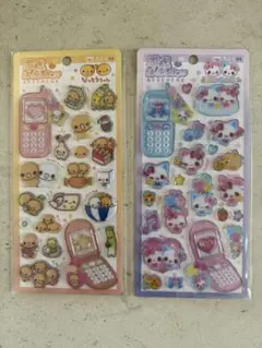 [正規品]新品♡平成はっぴーフォン シール なっとうちゃん✖️まじかるみゅーちゃん