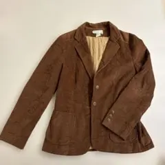【USA製】80s ヴィンテージ コーデュロイ ジャケット　ブラウン