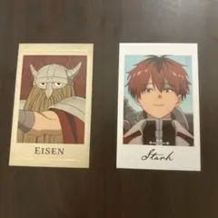 葬送のフリーレン　アイゼン&シュタルク　箔押しカード