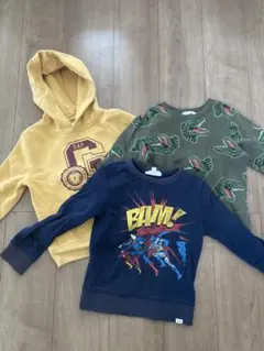 GAP H&M トレーナー3枚セット