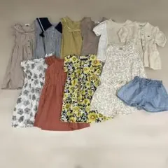 まとめ売り　女の子　夏服　12点　90cm〜110cm