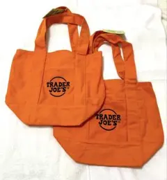 TRADER JOE'S ミニトートバッグ2枚セット