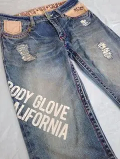 ボディグローブ BODY GLOVE ストレートデニム メンズ