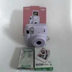チェキ instax mini11 紫　ライラック チェキフィルム