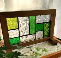 ステンドグラスパネル インテリア