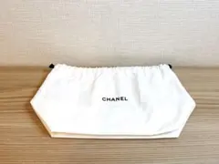 CHANEL シャネル 白巾着袋 ノベルティ