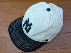 American Needle キャップ 帽子 NYロゴ　ベージュのサムネイル