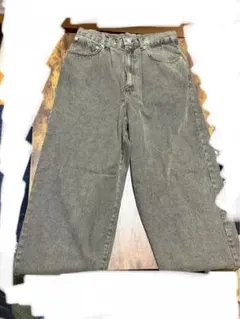 MONO-MART ヴィンテージライクオーバーダイワイドデニムパンツ Mサイズ