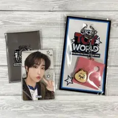 SKZ TOY WORLD HAN トレカ & キーホルダーセット
