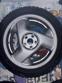 ②タントカスタムRS 純正アルミ 165/55R/15 サマータイヤ2024年製
