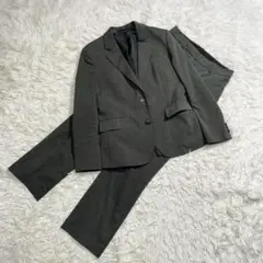 ユニクロ　UNIQLO スーツ　セットアップ　グレー　パンツ　S レディース
