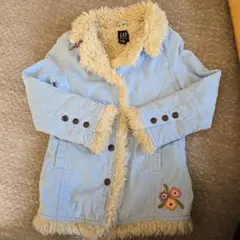 GAP Kids デニムジャケット XS/TP (4)A