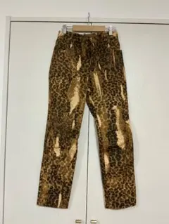 【新品　レア品】Christian Dior レオパード柄パンツ 36のサムネイル