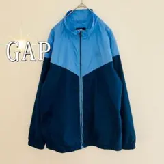 GAP ギャップ　キッズジップアップブルゾン（X X L）青/紺　大きいサイズのサムネイル