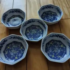 たち吉 橘吉 色絵 煮物鉢 角鉢5客 約16cm - メルカリ