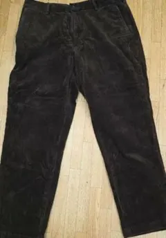 UNIQLO Corduroy Pants Dark Brown Straight Autumn/Winter Old Clothes