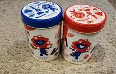 『空き缶』ミャクミャク　山本海苔店　たこ焼きと紅しょうが缶セット　万博　2025