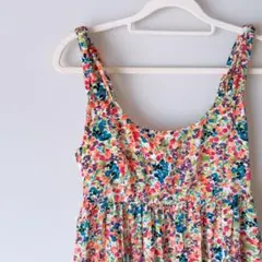 GAP 総花柄ロングワンピース