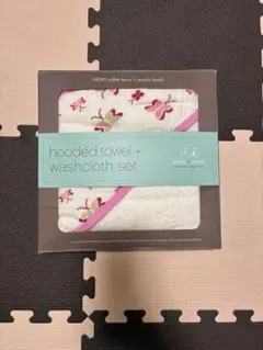 aden+anais(エイデンアンドアネイ)モスリンフード付タオル