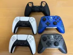 【ジャンク】PS5 コントローラー / Switch ホリパッド まとめ売り