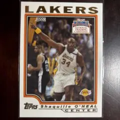 Shaquille O'Neal シャキール・オニール　TOPPS 2004