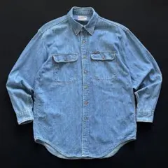 90s Wrangler ラングラー デニムシャツ M ヴィンテージのサムネイル