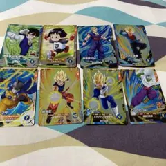ドラゴンボール スーパーダイバーズ カード 8枚セット　中古
