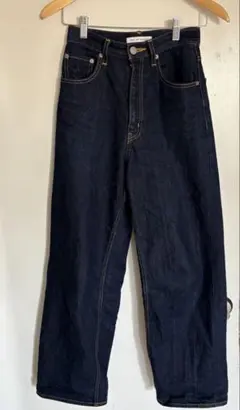 アズールバイマウジー　ハイウエストワイドパンツ