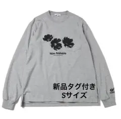 【新品タグ付き】Printed Cross Crew Neck L/S Tのサムネイル