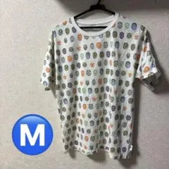 gym master 覆面レスラー柄Tシャツ　Ｍ